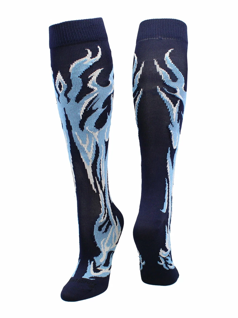 Brand new ๐ MadSportsStuff ๐ฅ Softball ๐งฆ Socks With Flames - For ๐ง Girls Or Boys ๐ฉ Women Or Men โพ Baseball ๐งฆ Socks โค๏ธ 13 MadSportsStuff Softball Socks With Flames - For Girls Or Boys Women Or Men Baseball Socks