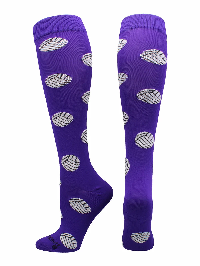 Outlet ๐งจ MadSportsStuff Volleyball ๐งฆ Socks With Volleyball Print Over The Calf ๐ 9 MadSportsStuff Volleyball Socks With Volleyball Print Over The Calf