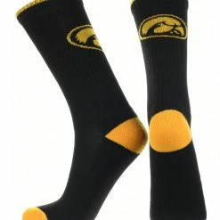 TCK All Schools Iowa Hawkeyes Socks Campus Legend Crew Length