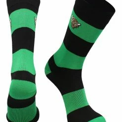 TCK Marshall Thundering Herd Socks Game Day Striped Crew Socks All Schools