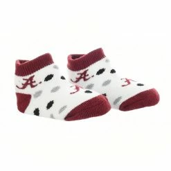 TCK All Schools Alabama Crimson Tide Toddler Socks Low Cut Little Fan