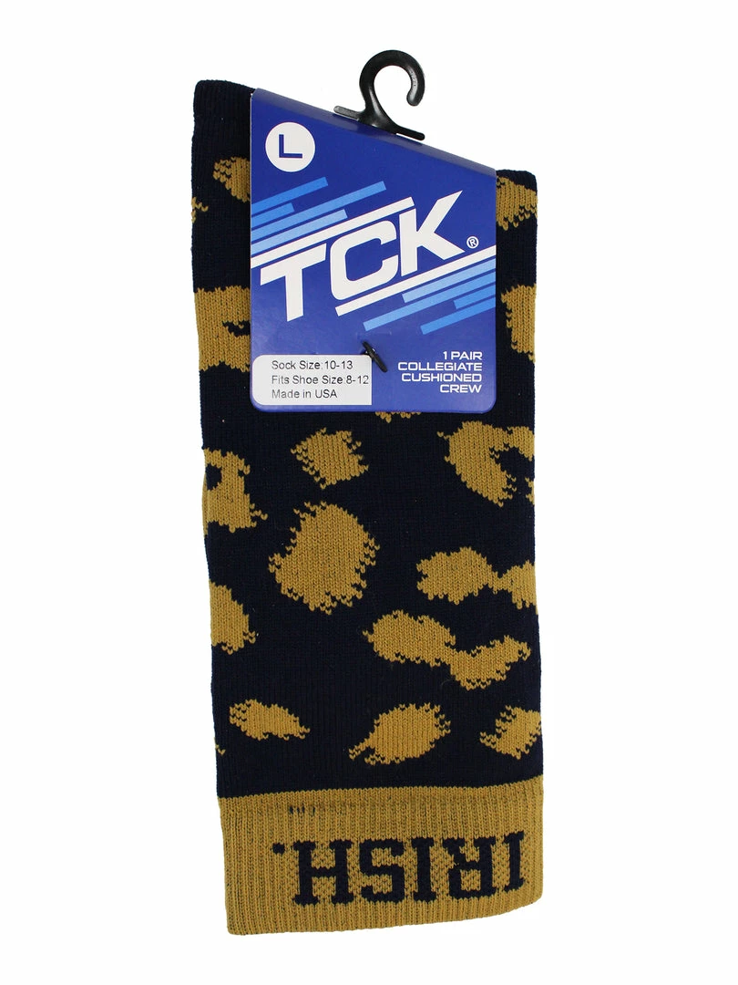 Discount ๐งจ TCK Notre Dame Fighting Irish ๐งฆ Socks ๐ฉ Womens Savage Crew ๐งฆ Socks All Schools ๐ 4 TCK Notre Dame Fighting Irish Socks Womens Savage Crew Socks All Schools