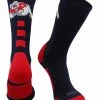 TCK All Schools Fresno State Bulldogs Socks Baseline Crew