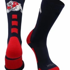 TCK All Schools Fresno State Bulldogs Socks Baseline Crew