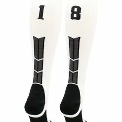 Best Sale โจ MadSportsStuff ๐ฅ Softball ๐งฆ Socks White Player ID Custom Number Over The Calf ๐งฆ Socks For ๐ฅ Softball โพ Baseball Football Boys And ๐ง Girls ๐งจ 164 MadSportsStuff Softball Socks White Player ID Custom Number Over The Calf Socks For Softball Baseball Football Boys And Girls