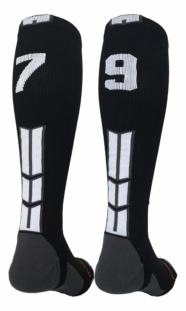 Cheap ๐ฅฐ MadSportsStuff ๐ฅ Softball ๐งฆ Socks Black Player ID Custom Number Over The Calf ๐งฆ Socks For ๐ฅ Softball โพ Baseball Football Boys And ๐ง Girls ๐ 51 MadSportsStuff Softball Socks Black Player ID Custom Number Over The Calf Socks For Softball Baseball Football Boys And Girls