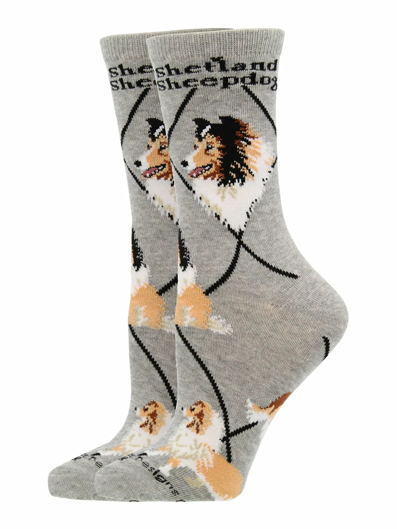Cheap โ๏ธ WHD Shetland Sheepdog ๐งฆ Socks For ๐ฉ Women Gift For ๐ Dog Lovers ๐ 2 WHD Shetland Sheepdog Socks For Women Gift For Dog Lovers