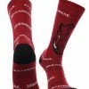 TCK Arkansas Razorbacks Socks Crew Length Sock Mayhem All Schools