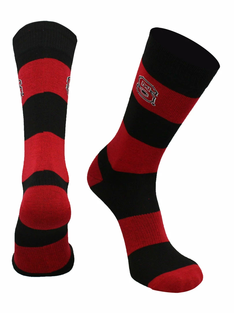 Cheap ๐ TCK NC State Wolfpack ๐งฆ Socks Game Day Striped Crew ๐งฆ Socks ๐ฅฐ 2 TCK NC State Wolfpack Socks Game Day Striped Crew Socks