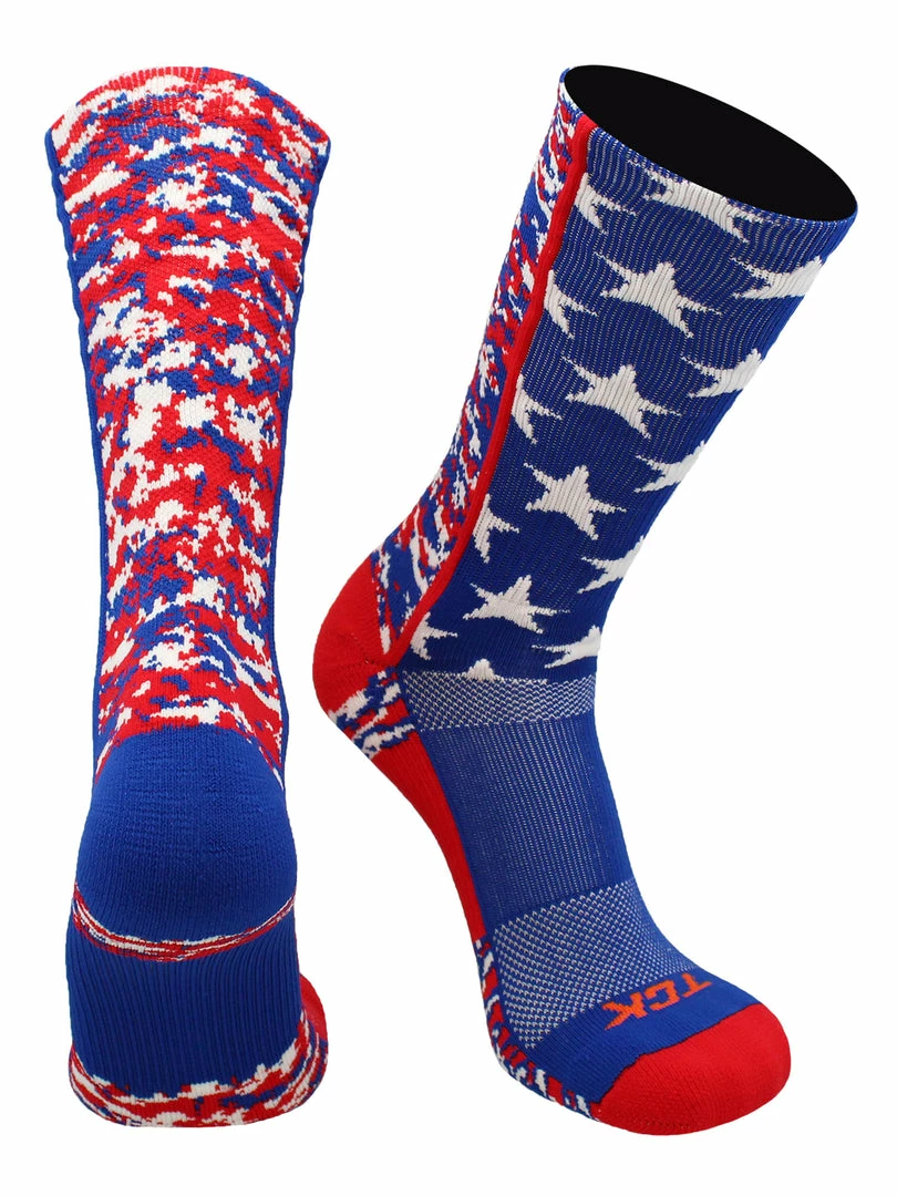 Best reviews of โ๏ธ TCK Digi Camo USA American Flag ๐งฆ Socks Crew Length ๐ Basketball Football Lacrosse Volleyball โค๏ธ 1 TCK Digi Camo USA American Flag Socks Crew Length Basketball Football Lacrosse Volleyball