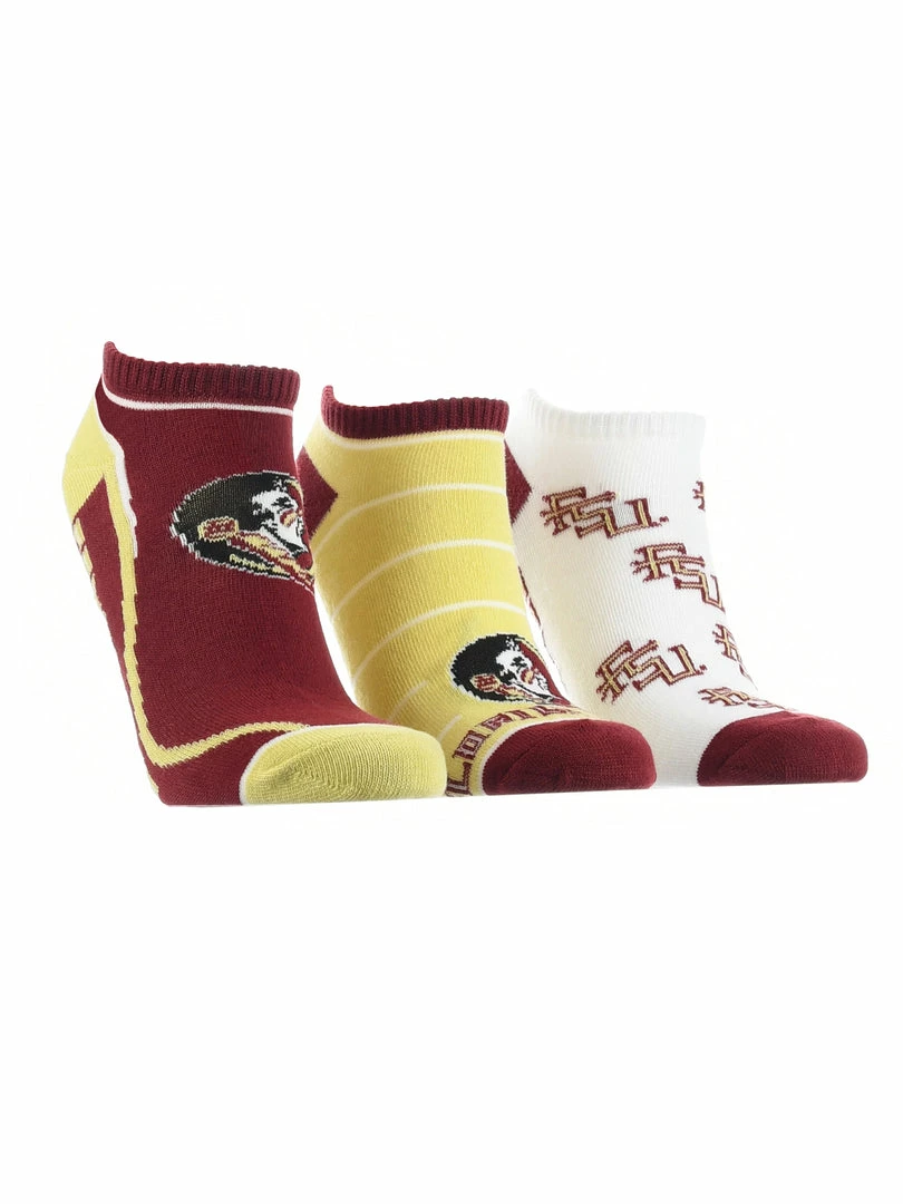Cheapest ๐ TCK Florida State Seminoles No Show ๐งฆ Socks Full Field 3 Pack All Schools ๐ 4 TCK Florida State Seminoles No Show Socks Full Field 3 Pack All Schools