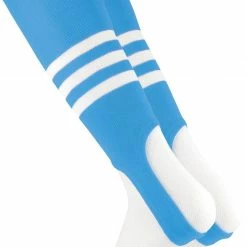 TCK Striped Baseball Stirrups 7 Inch Pattern B