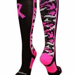 Deals ๐ MadSportsStuff Pink Ribbon Breast Cancer Awareness Camo Over The Calf ๐งฆ Socks (multiple Colors) โพ Baseball ๐งฆ Socks โจ 18 MadSportsStuff Pink Ribbon Breast Cancer Awareness Camo Over The Calf Socks (multiple Colors) Baseball Socks