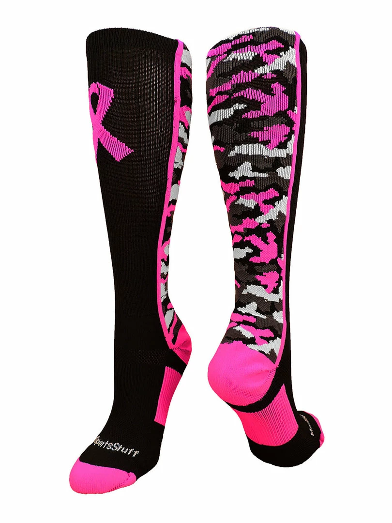 Deals ๐ MadSportsStuff Pink Ribbon Breast Cancer Awareness Camo Over The Calf ๐งฆ Socks (multiple Colors) โพ Baseball ๐งฆ Socks โจ 9 MadSportsStuff Pink Ribbon Breast Cancer Awareness Camo Over The Calf Socks (multiple Colors) Baseball Socks