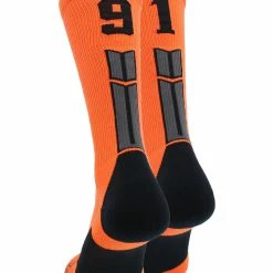 Flash Sale β MadSportsStuff Orange And Black Player ID Custom Number Crew 𧦠Socks For π Basketball Lacrosse Volleyball Boys And π§ Girls β 142 MadSportsStuff Orange And Black Player ID Custom Number Crew Socks For Basketball Lacrosse Volleyball Boys And Girls