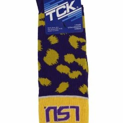 Coupon ๐ TCK LSU Tigers ๐งฆ Socks ๐ฉ Womens Savage Crew ๐งฆ Socks โค๏ธ 8 TCK LSU Tigers Socks Womens Savage Crew Socks