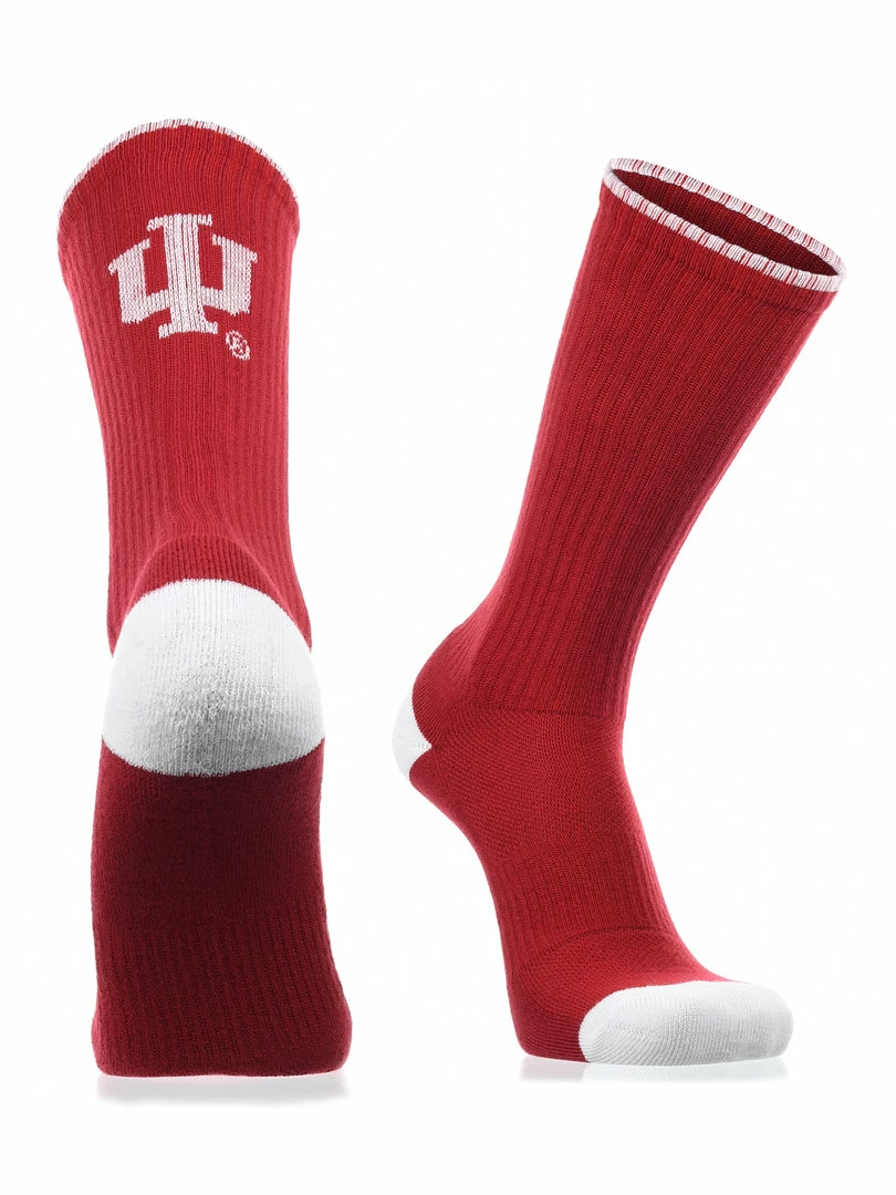 Best Sale ๐ TCK Indiana Hoosiers ๐งฆ Socks Campus Legend Crew Length All Schools ๐ 1 TCK Indiana Hoosiers Socks Campus Legend Crew Length All Schools