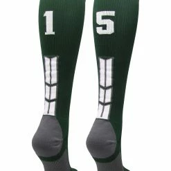 Best Pirce ๐ MadSportsStuff Dark Green Player ID Custom Number Over The Calf ๐งฆ Socks For ๐ฅ Softball โพ Baseball Football Boys And ๐ง Girls ๐ฅ Softball ๐งฆ Socks ๐คฉ 169 MadSportsStuff Dark Green Player ID Custom Number Over The Calf Socks For Softball Baseball Football Boys And Girls Softball Socks