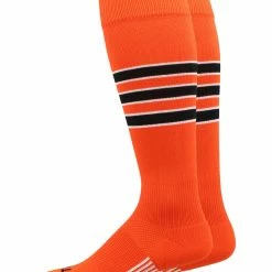 MadSportsStuff Gridiron 3 Stripe Football Socks (Multiple Colors)