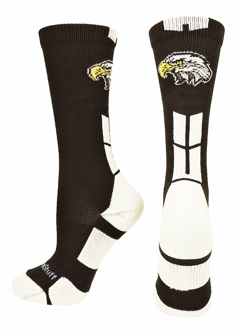 Best Pirce 🤩 MadSportsStuff Eagles Logo Athletic Crew 🧦 Socks (multiple Colors) ❤️ 1 MadSportsStuff Eagles Logo Athletic Crew Socks (multiple Colors)