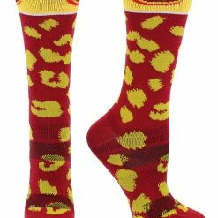 TCK All Schools Iowa State Cyclones Socks Womens Savage Crew Socks