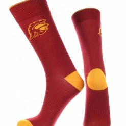 TCK USC Trojans Dress Socks Dean's List Crew Length Socks All Schools