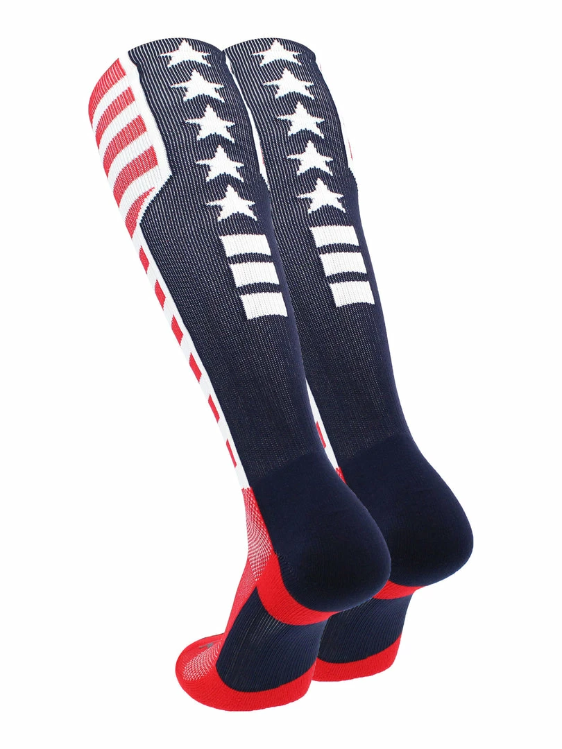 Top 10 โ๏ธ Baseball ๐งฆ Socks TCK Elite USA Flag Patriot Red White Blue ๐ Basketball Football Knee High ๐งฆ Socks ๐ 2 Baseball Socks TCK Elite USA Flag Patriot Red White Blue Basketball Football Knee High Socks