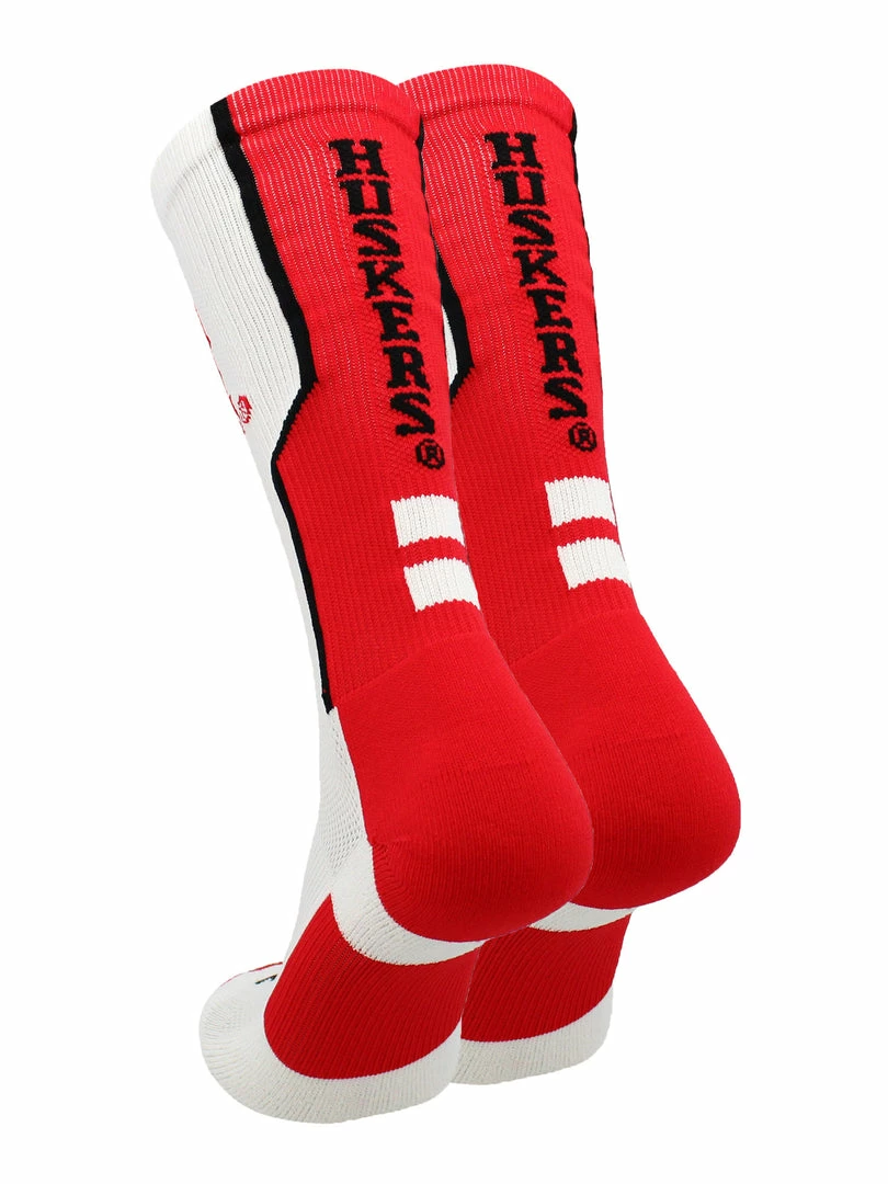 Top 10 ๐ TCK Nebraska Cornhuskers ๐งฆ Socks Perimeter Crew All Schools ๐ 2 TCK Nebraska Cornhuskers Socks Perimeter Crew All Schools