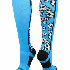 MadSportsStuff Crazy Soccer Socks With Soccer Balls Over The Calf (multiple Colors)