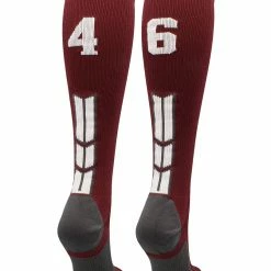 Best Sale ๐ MadSportsStuff Maroon Player ID Custom Number Over The Calf ๐งฆ Socks For ๐ฅ Softball โพ Baseball Football Boys And ๐ง Girls ๐ฅ Softball ๐งฆ Socks ๐ 187 MadSportsStuff Maroon Player ID Custom Number Over The Calf Socks For Softball Baseball Football Boys And Girls Softball Socks