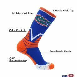 Deals ๐ฏ TCK Florida Gators ๐งฆ Socks Victory Crew ๐คฉ 8 TCK Florida Gators Socks Victory Crew