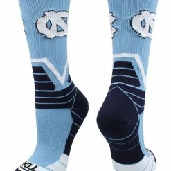 TCK All Schools North Carolina Tar Heels Socks Victory Crew