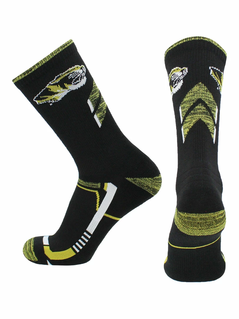 Best Sale 🤩 TCK Missouri Tigers 🧦 Socks University Of Missouri Tigers Champion Crew 🧦 Socks All Schools ⭐ 2 TCK Missouri Tigers Socks University Of Missouri Tigers Champion Crew Socks All Schools