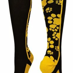 MadSportsStuff Softball Socks Crazy Socks With Paws Over The Calf (multiple Colors)