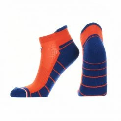 TCK Virginia Cavaliers Low Cut Ankle Socks With Tab All Schools