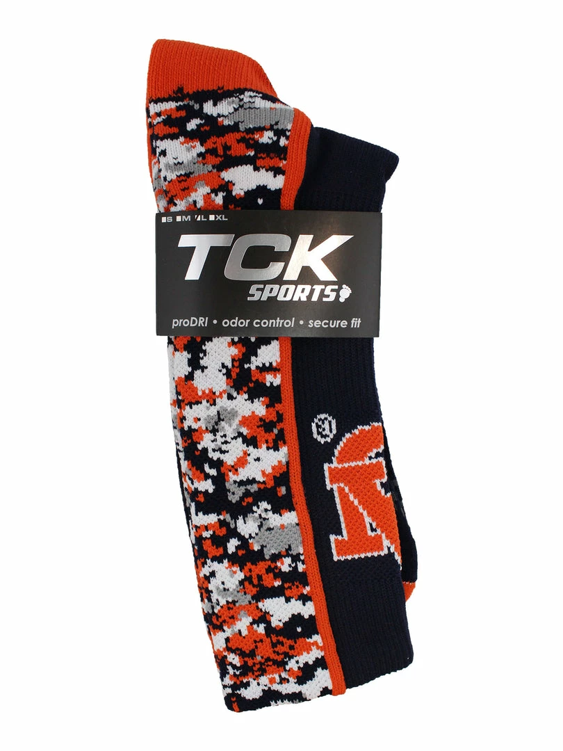 Hot Sale ๐ TCK All Schools Auburn Tigers ๐งฆ Socks Digital Camo โ๏ธ 3 TCK All Schools Auburn Tigers Socks Digital Camo
