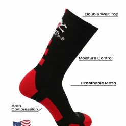 Best reviews of ๐ TCK All Schools Nebraska Cornhuskers ๐งฆ Socks Blackshirts Crew โจ 9 TCK All Schools Nebraska Cornhuskers Socks Blackshirts Crew