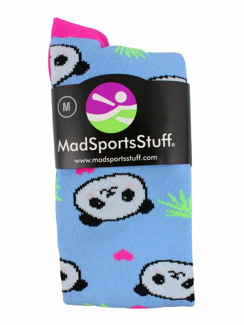 Top 10 ๐ MadSportsStuff Happy Panda Bear ๐งฆ Socks Over The Calf Length ๐ฅ Softball ๐งฆ Socks โญ 2 MadSportsStuff Happy Panda Bear Socks Over The Calf Length Softball Socks