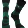 TCK Hawaii Rainbow Warriors Socks Game Day Striped Crew Socks All Schools