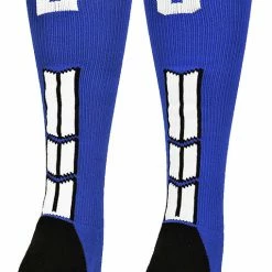 Wholesale ๐ MadSportsStuff โพ Baseball ๐งฆ Socks Royal Player ID Custom Number Over The Calf ๐งฆ Socks For ๐ฅ Softball โพ Baseball Football Boys And ๐ง Girls ๐ 187 MadSportsStuff Baseball Socks Royal Player ID Custom Number Over The Calf Socks For Softball Baseball Football Boys And Girls