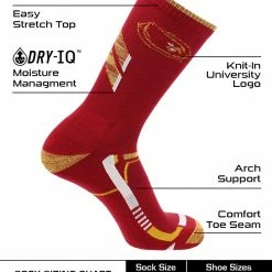 New 🤩 TCK Iowa State Cyclones 🧦 Socks Iowa State University Cyclones Champion Crew 🧦 Socks 🥰 7 TCK Iowa State Cyclones Socks Iowa State University Cyclones Champion Crew Socks