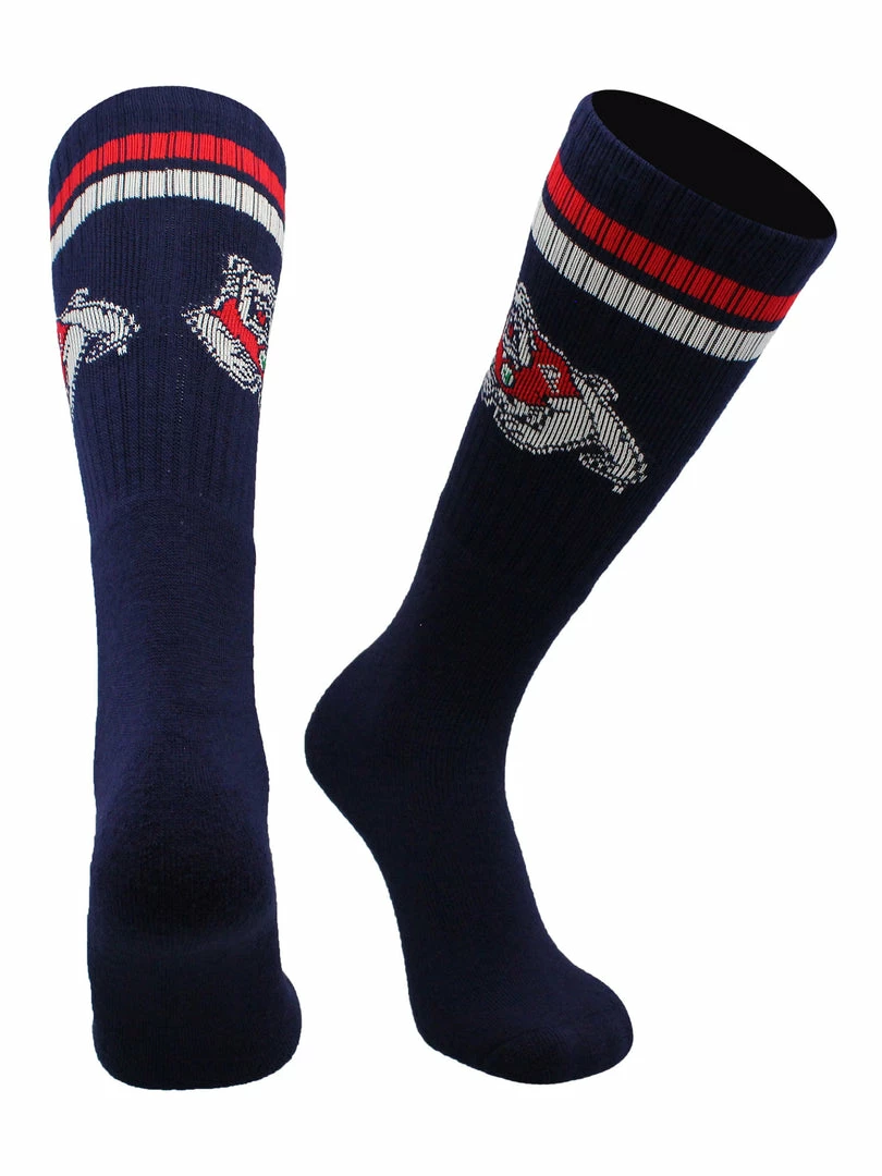 Top 10 ๐ TCK Fresno State Bulldogs ๐งฆ Socks Throwback Tube ๐ 1 TCK Fresno State Bulldogs Socks Throwback Tube