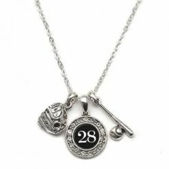 Budget ๐ MadSportsStuff Jewelry ๐ง Girls ๐ฅ Softball Necklace With Jersey Number (Available In 39 Numbers) โ๏ธ 48 MadSportsStuff Jewelry Girls Softball Necklace With Jersey Number (Available In 39 Numbers)