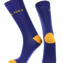 Budget ๐ TCK LSU Tigers ๐ Dress ๐งฆ Socks Dean's List Crew Length ๐งฆ Socks All Schools โ 5 TCK LSU Tigers Dress Socks Dean's List Crew Length Socks All Schools