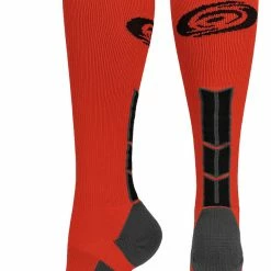 MadSportsStuff Baseball Socks Hurricanes Logo Over The Calf Socks (multiple Colors)