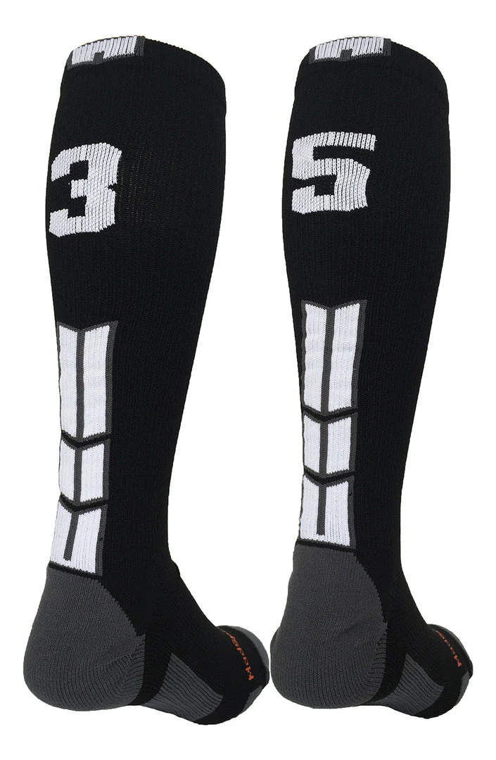 Cheap ๐ฅฐ MadSportsStuff ๐ฅ Softball ๐งฆ Socks Black Player ID Custom Number Over The Calf ๐งฆ Socks For ๐ฅ Softball โพ Baseball Football Boys And ๐ง Girls ๐ 95 MadSportsStuff Softball Socks Black Player ID Custom Number Over The Calf Socks For Softball Baseball Football Boys And Girls