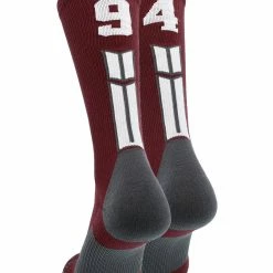 Cheap ๐ MadSportsStuff Maroon Player ID Custom Number Crew ๐งฆ Socks For ๐ Basketball Lacrosse Volleyball Boys And ๐ง Girls Volleyball ๐งฆ Socks ๐ฅ 139 MadSportsStuff Maroon Player ID Custom Number Crew Socks For Basketball Lacrosse Volleyball Boys And Girls Volleyball Socks