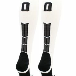 Best Sale โจ MadSportsStuff ๐ฅ Softball ๐งฆ Socks White Player ID Custom Number Over The Calf ๐งฆ Socks For ๐ฅ Softball โพ Baseball Football Boys And ๐ง Girls ๐งจ 110 MadSportsStuff Softball Socks White Player ID Custom Number Over The Calf Socks For Softball Baseball Football Boys And Girls