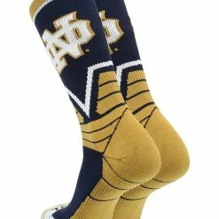 TCK University Of Notre Dame Socks Fighting Irish Victory Crew All Schools