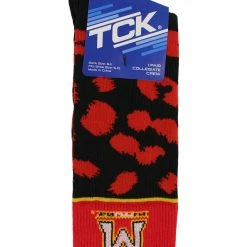 TCK All Schools Maryland Terrapins Socks Womens Savage Crew Socks